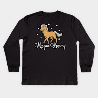 Horse Lover - Morgan Mommy Kids Long Sleeve T-Shirt